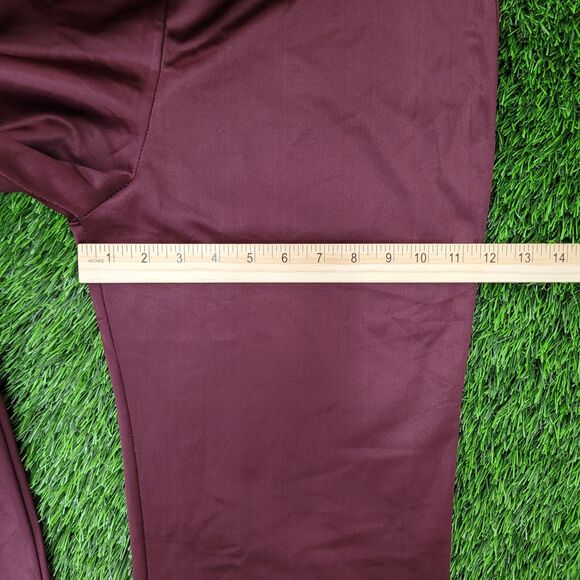Vintage 50s Champion Track Pants XS/S Maroon Embroidered - Picture 9 of 16